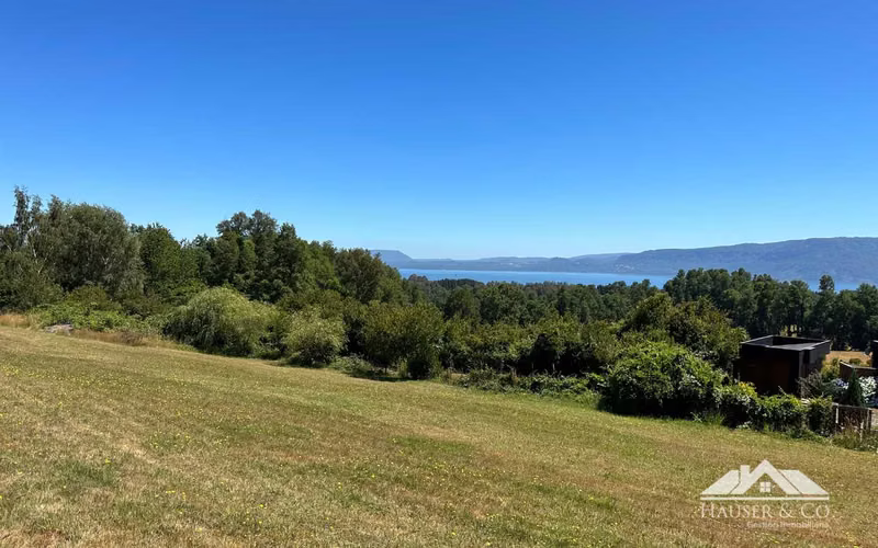 Parcela en Venta con vista al lago Los Riscos Pucon