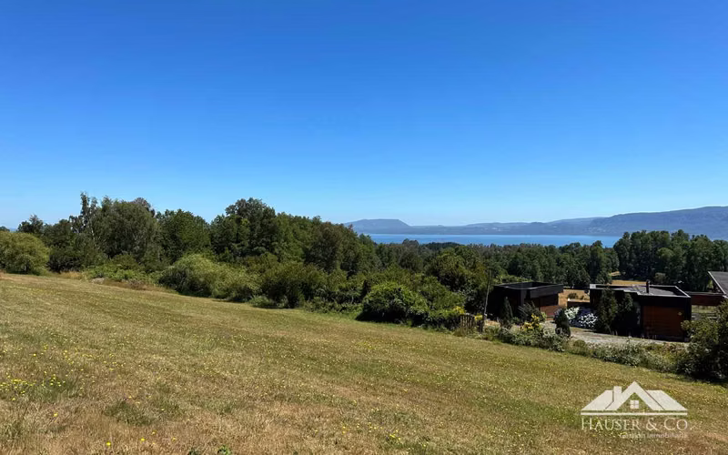 Parcela en Venta con vista al lago Los Riscos Pucon