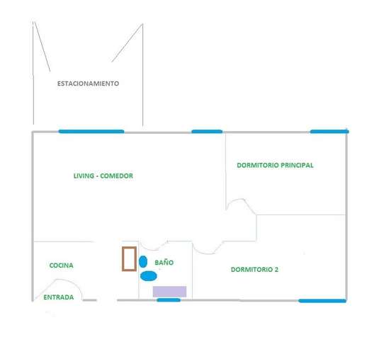 DEPARTAMENTO Villa La Fundación, Macul, Metro Las Torres - Imagen 16