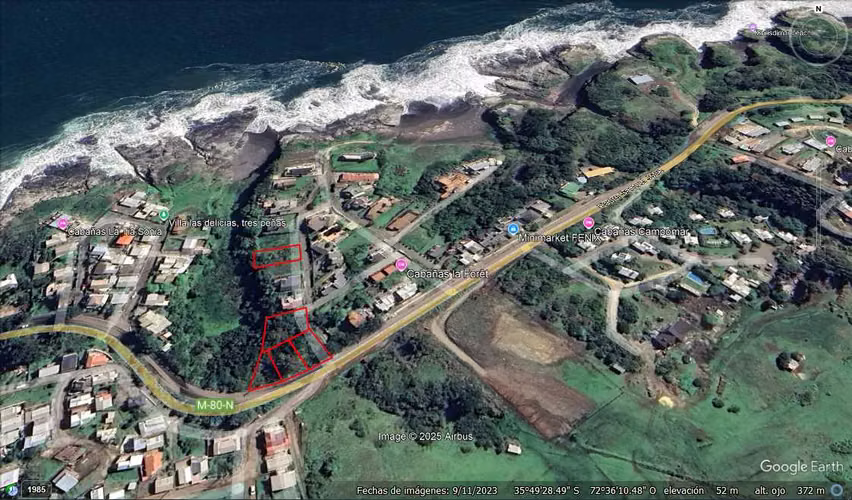 Pelluhue terrenos urbanos desde 300m2 (116741)