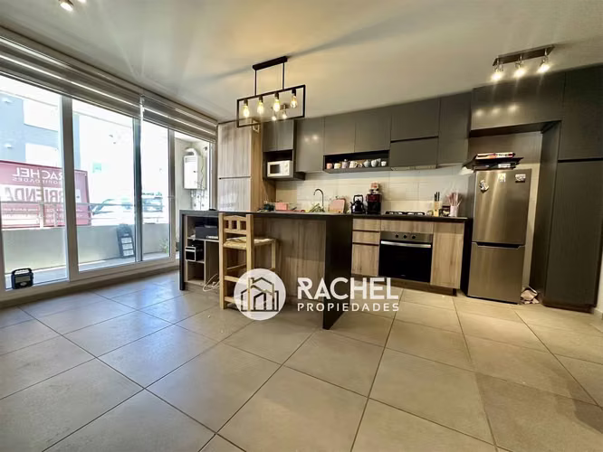 ARRIENDO DEPARTAMENTO EN CONDOMINIO DE 1 DORMITORIO, ESTACIONAMIENTO Y BODEGA