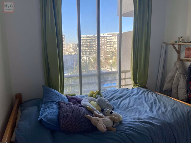 Ubicación privilegiada Ñuñoa: Venta departamento 2D-2B barrio residencial