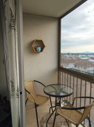 ¡Atractivo Depto en Chillán: 3 Privados, 1 Baño!