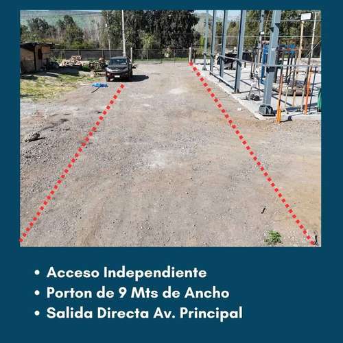 Se Arriendo Sitio de 2.850 mt2, en Lampa  (120335)