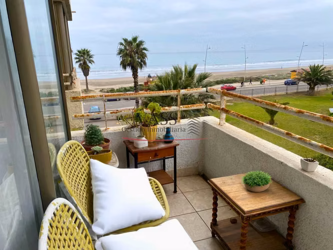 VASS vende depto 2D 1B frente al mar, Av. del Mar. La Serena