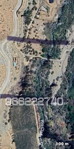 Alcohuaz Valle Elqui  borde rio  1.9 Ha  (121502)