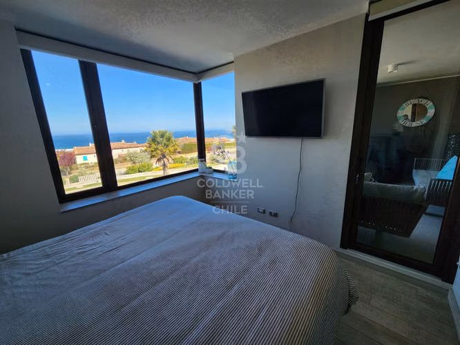 Vista al Mar y Golf | Amoblado en Santa Augusta