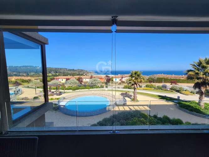Vista al Mar y Golf | Amoblado en Santa Augusta