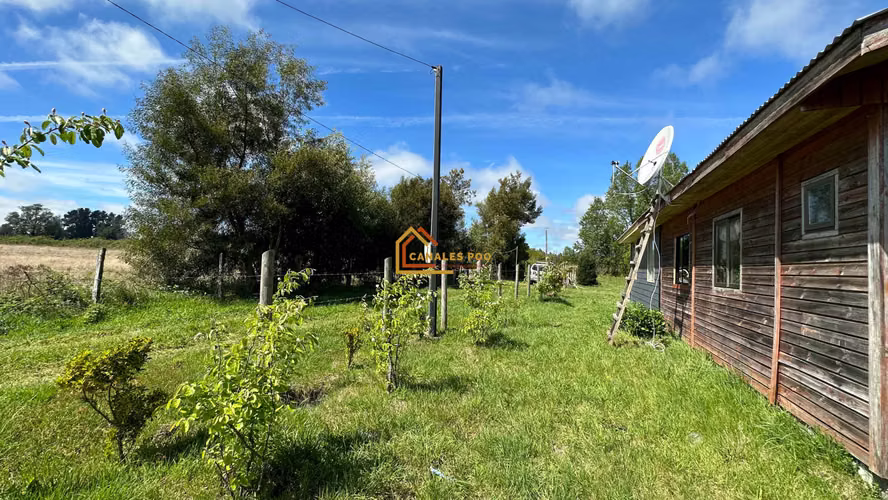 Parcela y dos cabañas. Camino Pitrufquén-Ñancul. OPORTUNIDAD