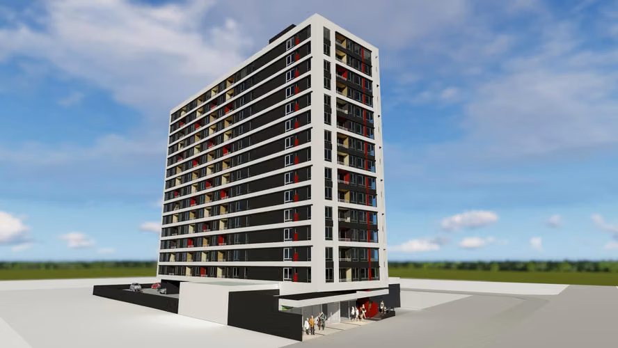 Departamentos semi-nuevos en Edificio Parque Laguna, Concepción.