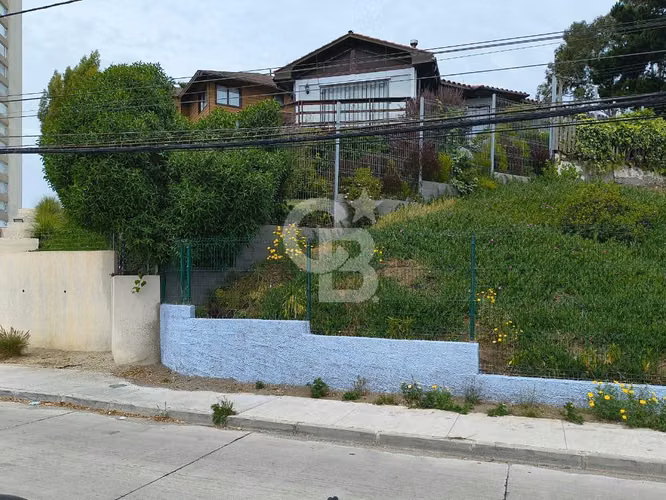 Terreno para construir en Reñaca Vista poniente despejada.