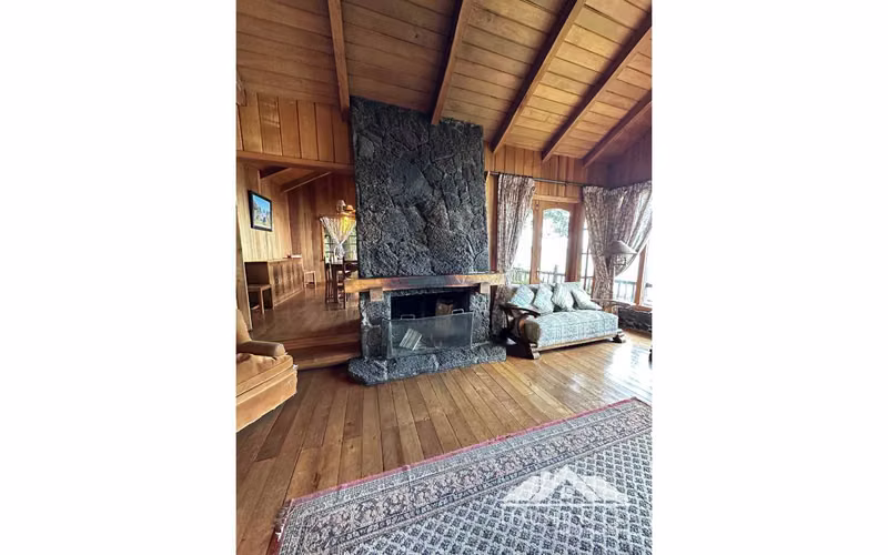 Increible casa frente al lago entre Villarrica y Pucon - 10 Personas