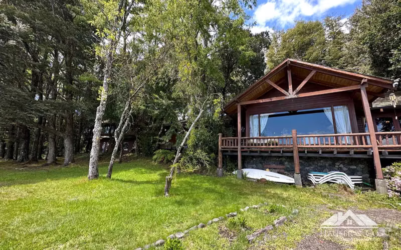 Increible casa frente al lago entre Villarrica y Pucon - 10 Personas