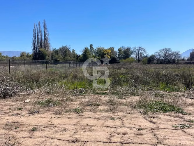 Los Andes parcela plana luz y agua en puerta de loteo