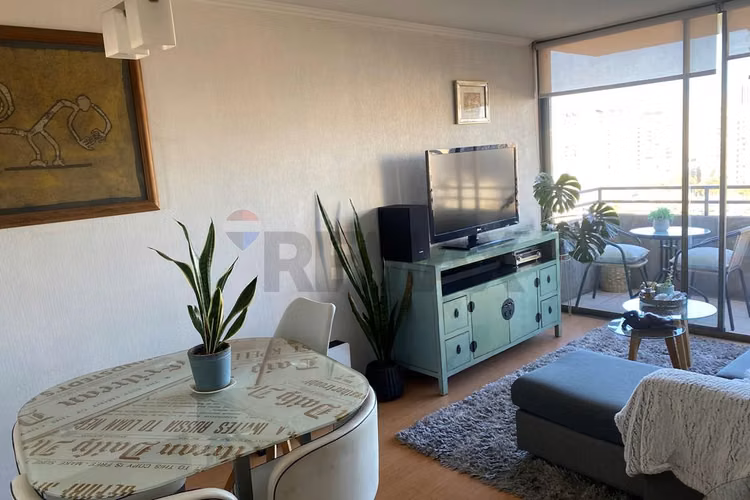 Dpto. en ñuñoa, 2d/2b,  barrio italia
