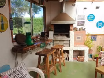Hermosa parcela con casa orilla ruta 41