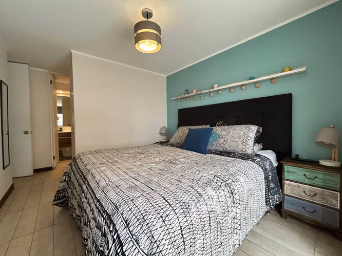 Arriendo Amoblado Depto. 2D/2B + Est - Macul - Imagen 9