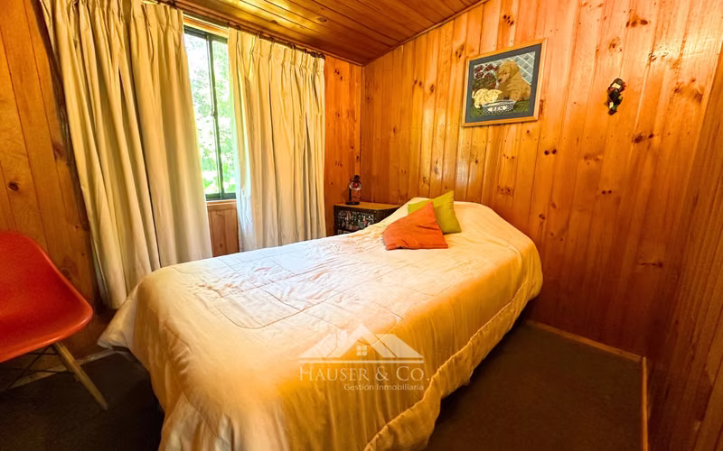 Casa con acceso a lago en Villarrica para 9 personas