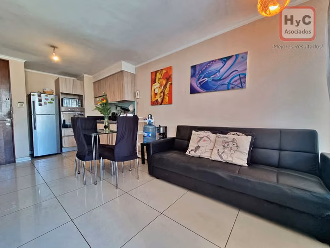 Gran Oportunidad se vende Departamento amplio de 1 dorm. con excelente ubicación de Santiago Centro.