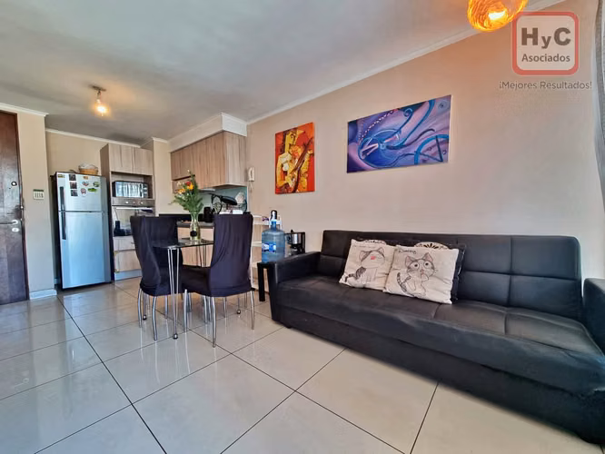 Gran Oportunidad se vende Departamento amplio de 1 dorm. con excelente ubicación de Santiago Centro.