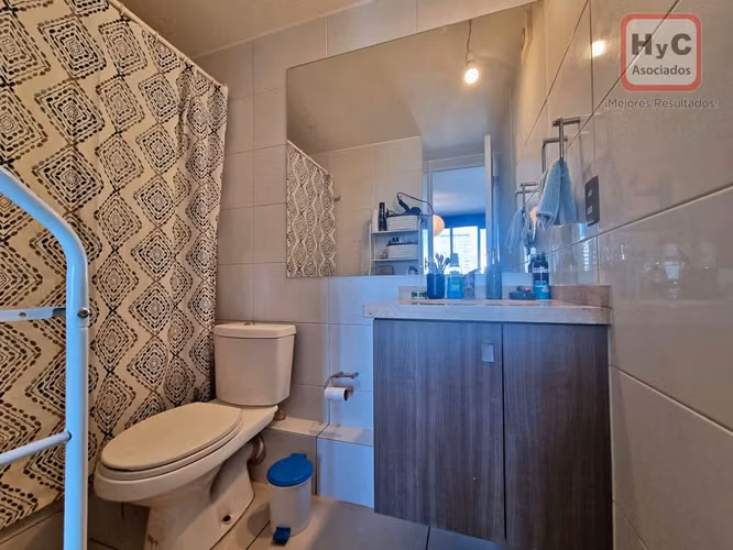 Gran Oportunidad se vende Departamento amplio de 1 dorm. con excelente ubicación de Santiago Centro.