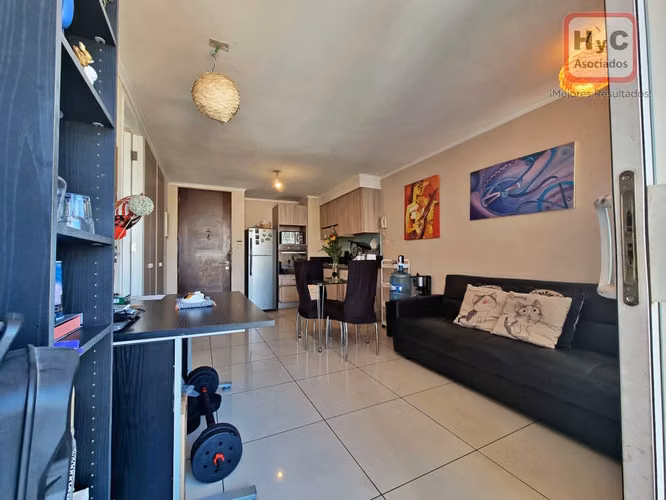 Gran Oportunidad se vende Departamento amplio de 1 dorm. con excelente ubicación de Santiago Centro.