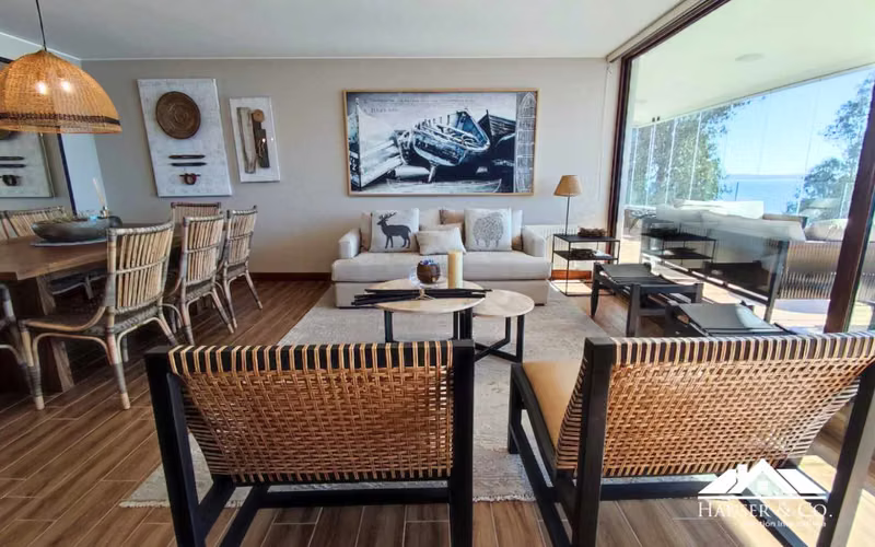 Departamento en arriendo temporada con vista al lago Pucon 7 personas