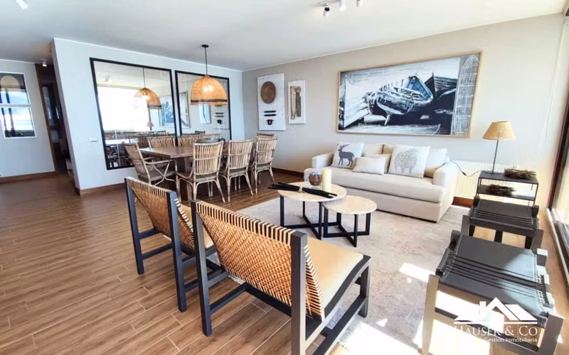 Departamento en arriendo temporada con vista al lago Pucon 7 personas