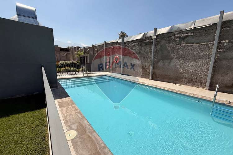"moderno depto. amoblado en ñuñoa con piscina" - Imagen 2