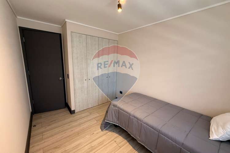 "moderno depto. amoblado en ñuñoa con piscina" - Imagen 8