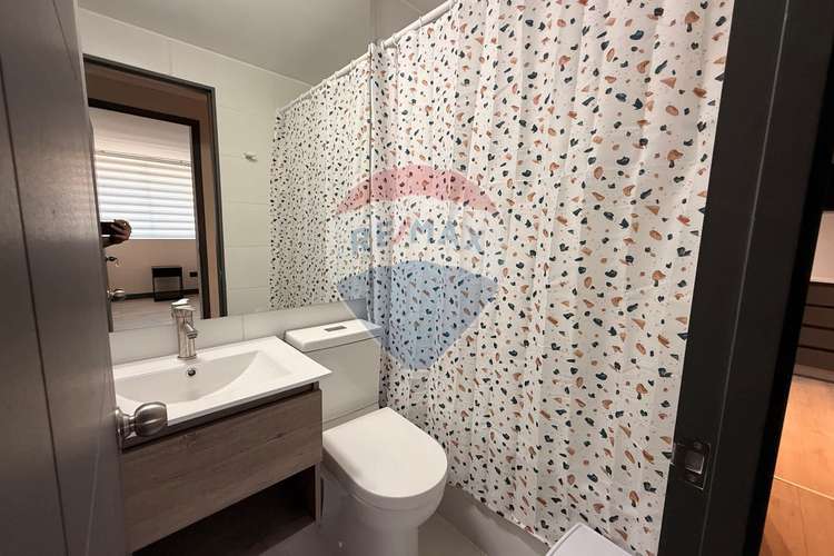 "moderno depto. amoblado en ñuñoa con piscina" - Imagen 9