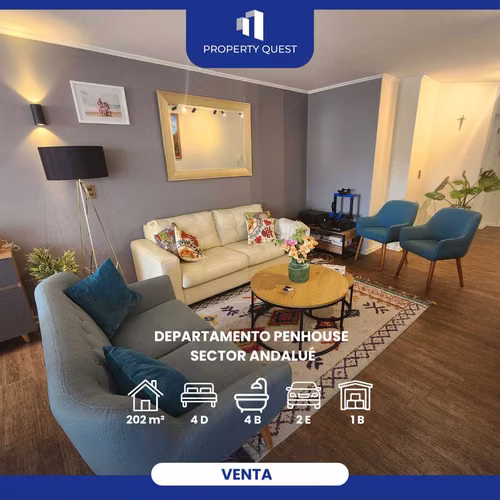 VENTA PENTHOUSE 4D+4B CON 2 ESTAC. Y BOD (134841)