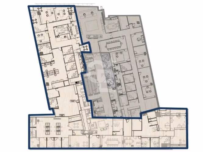 Oficina de 962 m²
