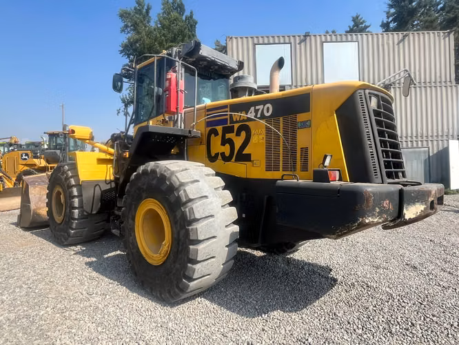 Cargador Frontal Komatsu WA470