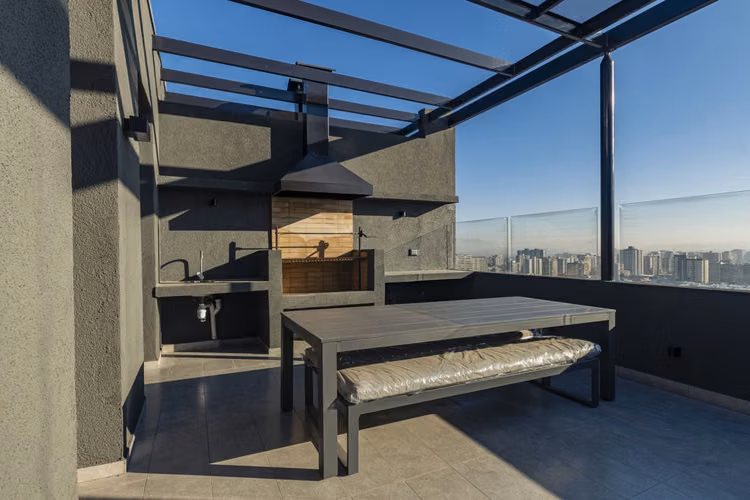 Lo Ovalle 285 Depto 1 Dorm con Terraza Piso 8