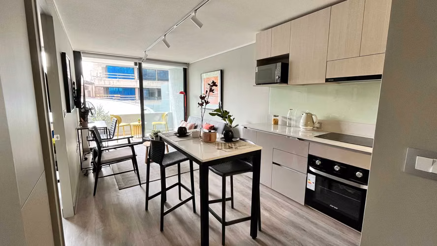 DEPARTAMENTO 1D1B EN ARRIENDO A 4 MIN METRO IRARRÁZAVAL - Imagen 6
