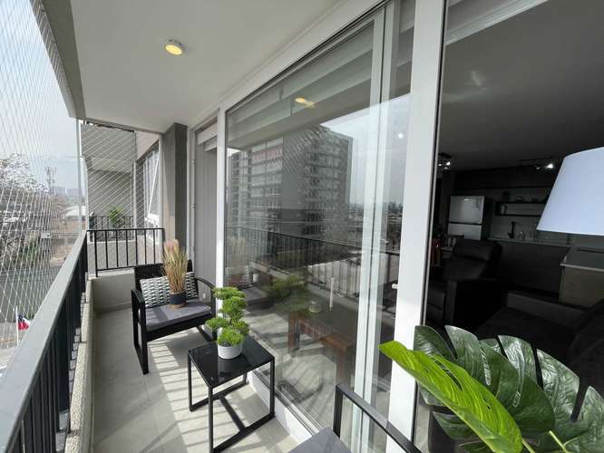 ARRIENDO DEPARTAMENTO AMOBLADO 3D2B/B EN ÑUÑOA - Imagen 1