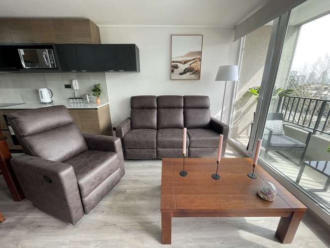 ARRIENDO DEPARTAMENTO AMOBLADO 3D2B/B EN ÑUÑOA - Imagen 6