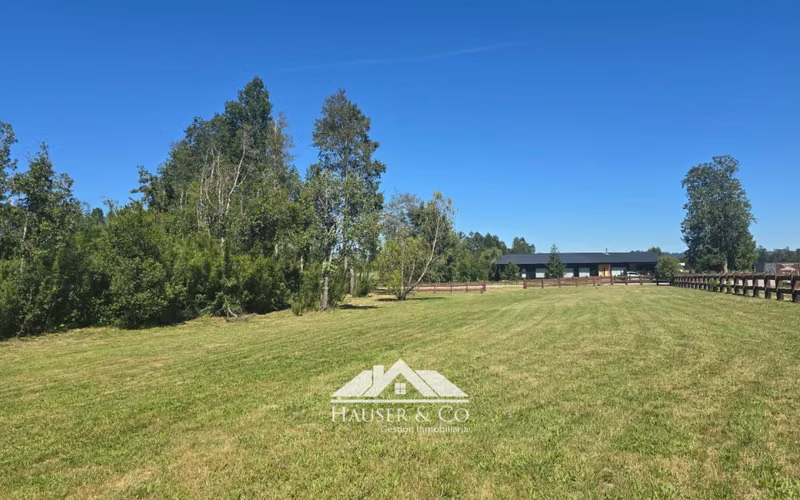 Atractiva Parcela en venta en condominio Country Villarrica