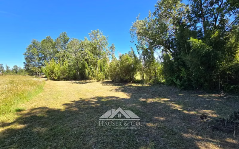 Atractiva Parcela en venta en condominio Country Villarrica