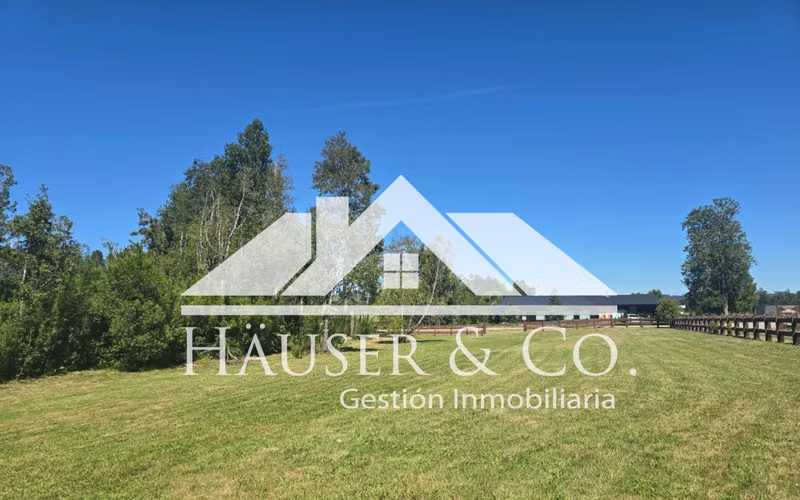 Atractiva Parcela en venta en condominio Country Villarrica