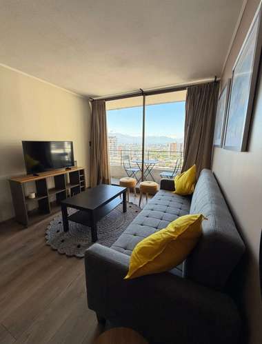 ARRIENDO HERMOSO DEPTO  AMOBLADO 2D 2B 2EST ÑUÑOA - Imagen 2