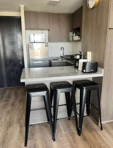 ARRIENDO HERMOSO DEPTO  AMOBLADO 2D 2B 2EST ÑUÑOA - Imagen 5