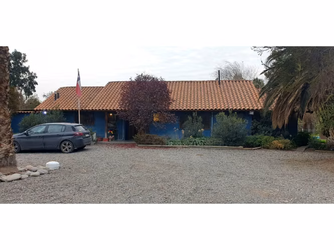 PARCELA 5187M2 CON CASA 130M2 4D 2B