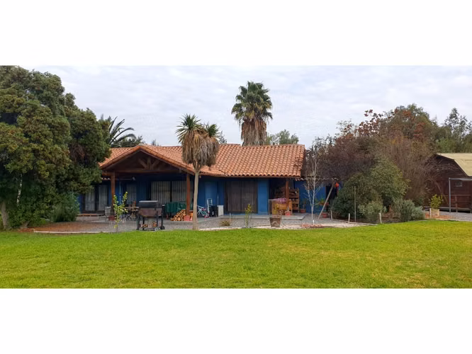 PARCELA 5187M2 CON CASA 130M2 4D 2B
