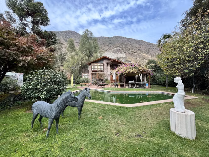 Parcela con casa en entorno Natural, sector El Arrayán
