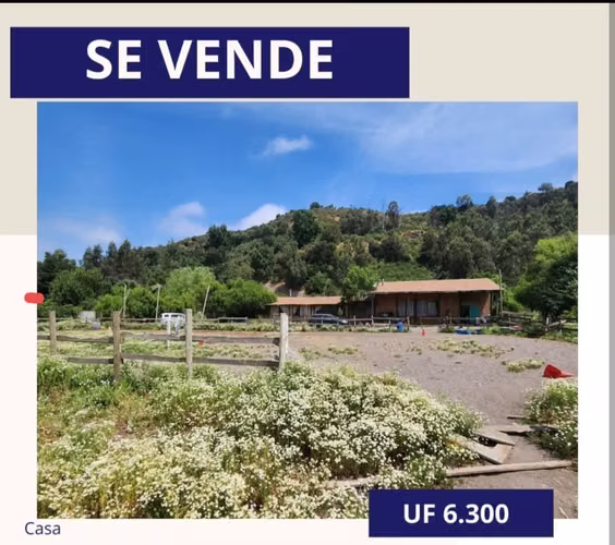 VENTA DE ESPACIOSA PARCELA DE 7.700 M2 CON CASA EN VALLE TRANQUILO, ZAPALLAR CURICÓ REGIÓN DEL MAULE