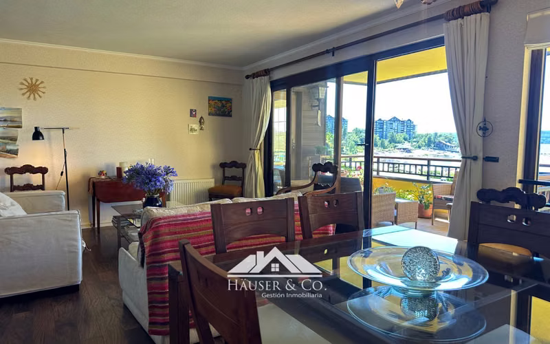 OPORTUNIDAD: Departamento arriendo mensual con vista al lago La Puntilla de Villarrica