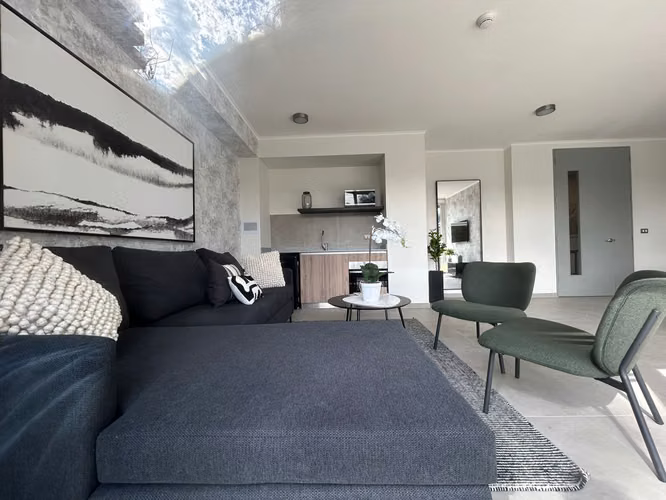 SE ARRIENDA DEPTO. NUEVO DE 1D1B BARRIO RESIDENCIAL DE ÑUÑOA - Imagen 27