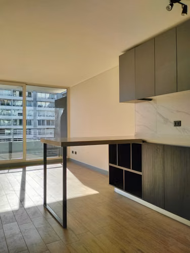 SE ARRIENDA DEPTO. DE 1D1B EN BARRIO RESIDENCIAL DE ÑUÑOA - Imagen 2